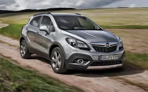 New 2017 Opel Mokka X Grey Color