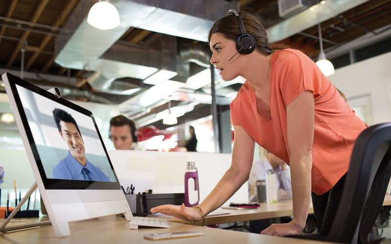 Odaklanmak isteyenlere Plantronics Voyager Focus UC 1 PlantronicsImajGorseli