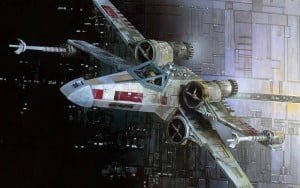 Star Wars Original Trilogy X Wing Art