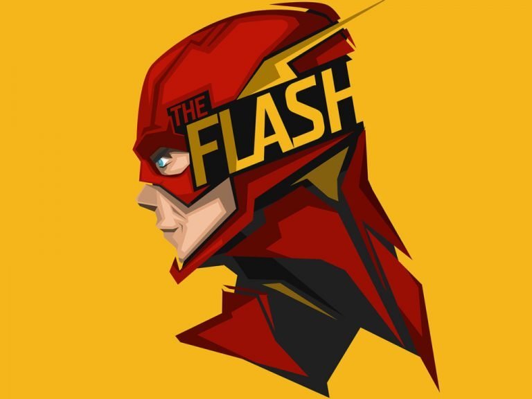 The Flash Wallpaper Art 1024x768