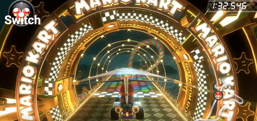 Mario Kart 8 ve Mario Kart 8 Deluxe grafik karşılaştırması