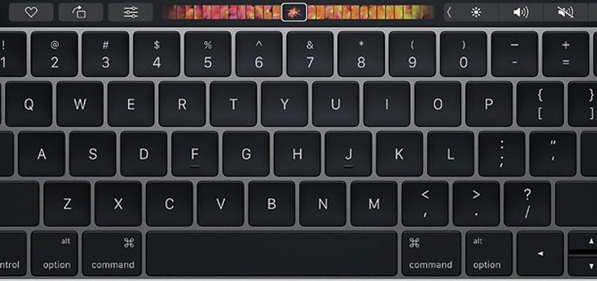 Touch bar