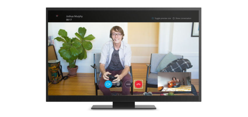 Xbox One için Universal Skype