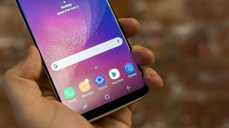 Samsung Galaxy S8 Ana Ekran Butonu Yer Değiştiriyor