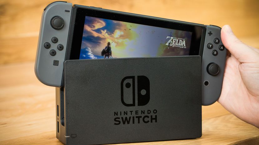 nintendo switch console 4923