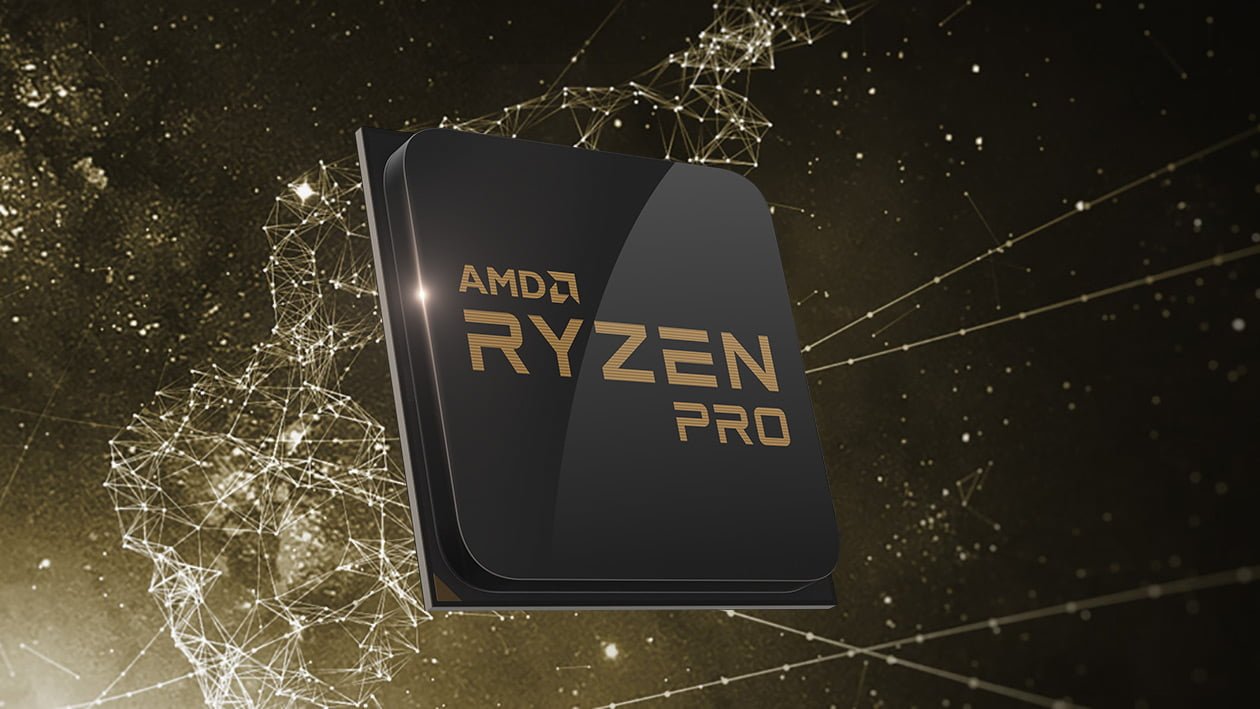 20201 ryzen pro chip geometric space background