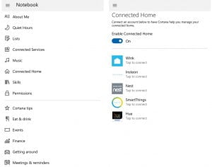 cortana notebook connected home e1507301386199
