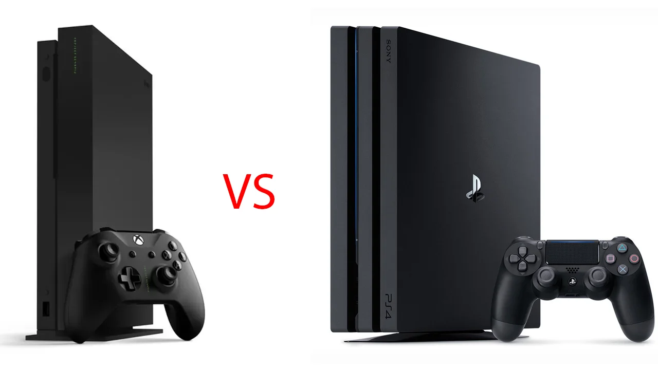 xbox one x vs playstation 4 pro