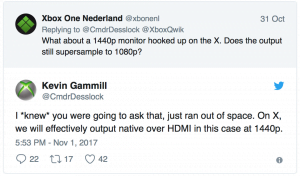 Xbox One X Kevin Gammill