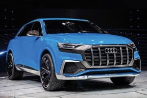 Audi’inin yeni amiral gemisi 2018 Audi Q8 SUV yakalandı