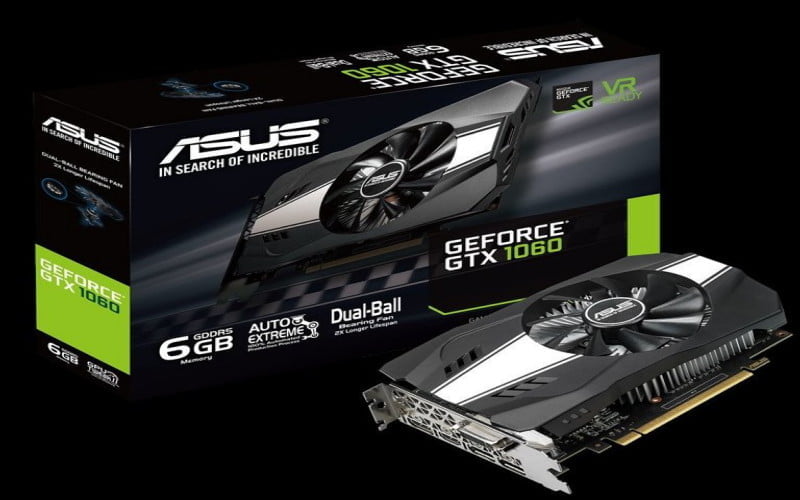 ASUS GTX 1060 VERSIYON
