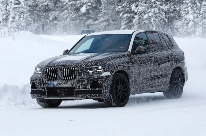 Yeni BMW X5 zorlu kış testlerinde görüntülendi