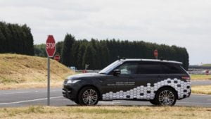 Range Rover Sport otonom sürüş testine çıktı