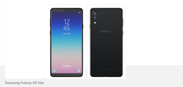 Galaxy A8 Star 