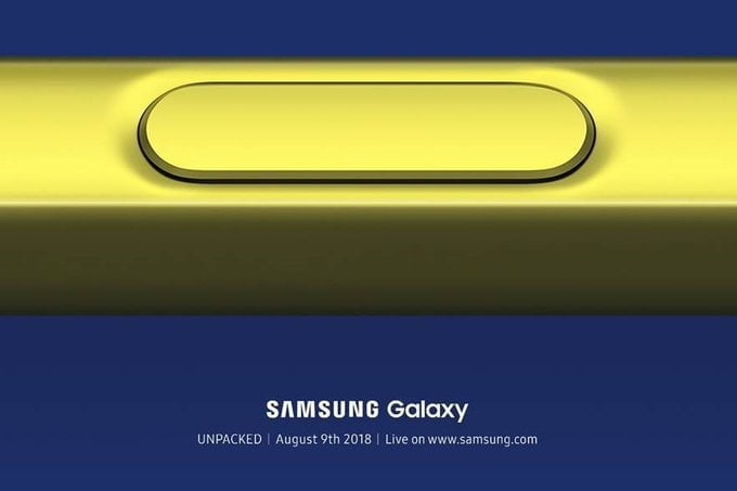 Galaxy Note 9 tanıtım tarihi açıklandı! 1 Galaxy Note 9 tanıtım tarihi