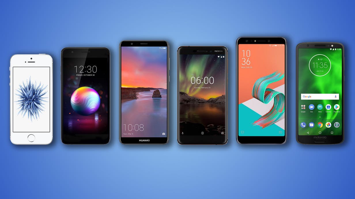 iPhone SE, LG K30, Huawei Mate SE, Nokia 6.1, ZenFone 5Q ve Moto G6