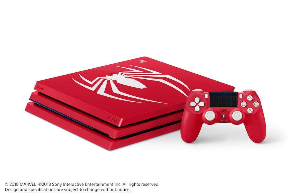 Spider Man temalı PlayStation 4 Pro 6