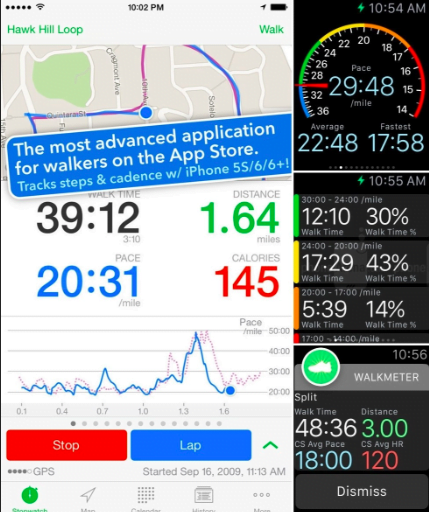Walkmeter Walking Hiking GPS