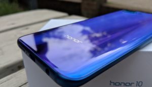 honor 10 rear logo