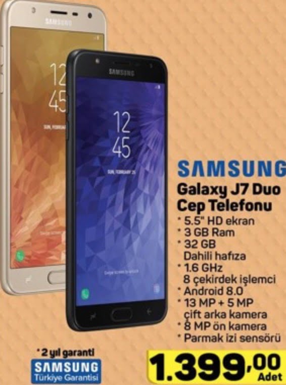 Galaxy J7 Duo