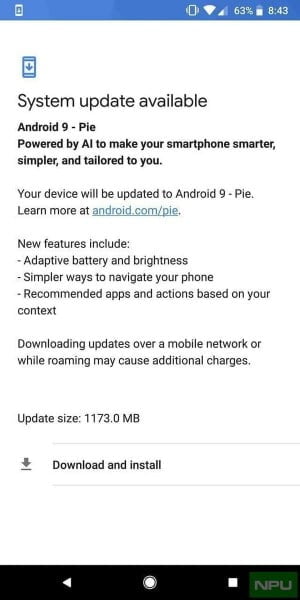 Nokia 7 Plus için Android 9.0 Pie