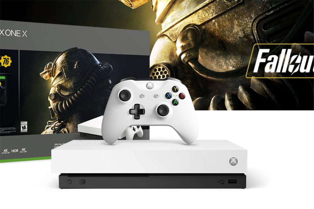 Beyaz Xbox One X