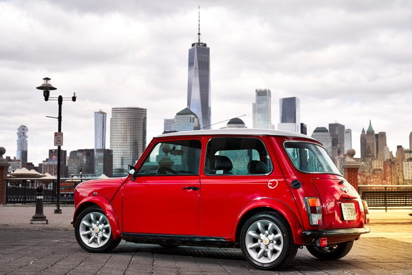 classic MINI electric concept new york designboom03