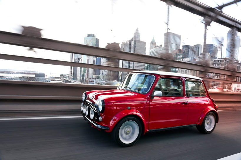 classic MINI electric concept new york designboom05