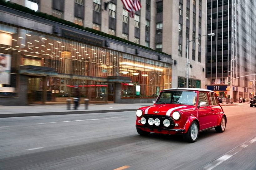 classic MINI electric concept new york designboom06