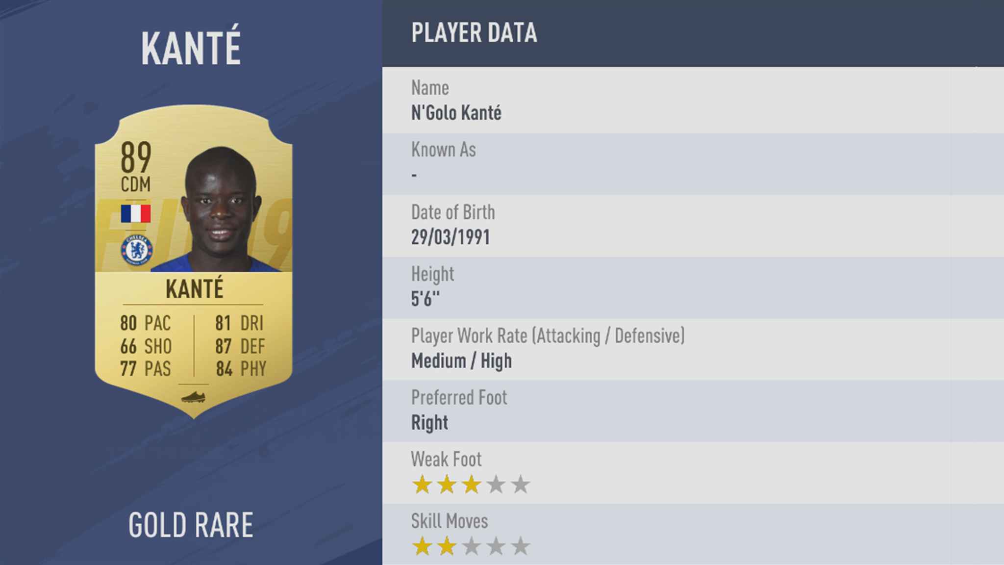 FIFA19 tile large 16 Kante lg