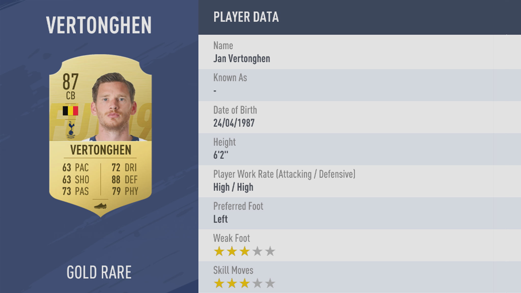 FIFA19 tile large 48 Vertonghen lg