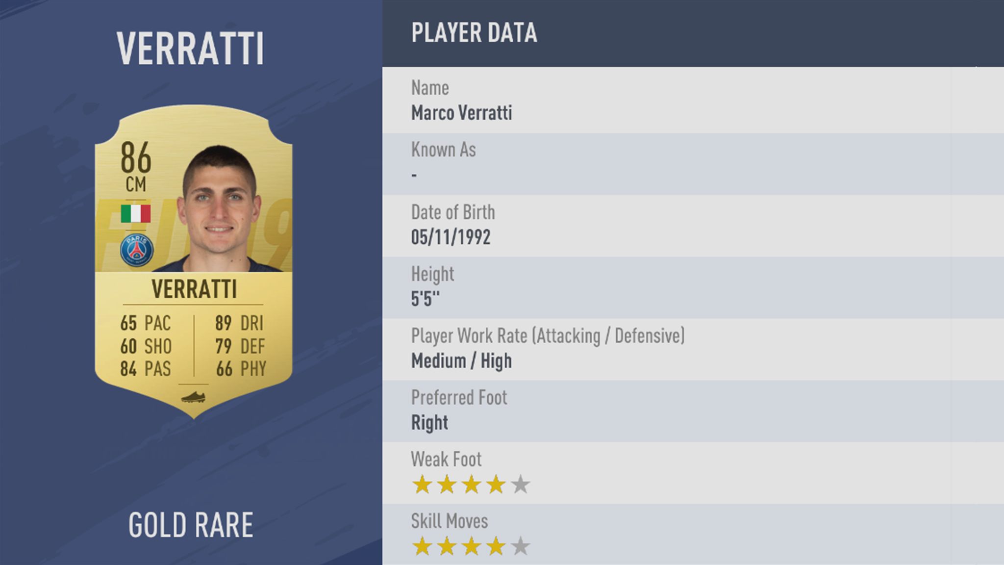 FIFA19 tile large 64 Verratti lg
