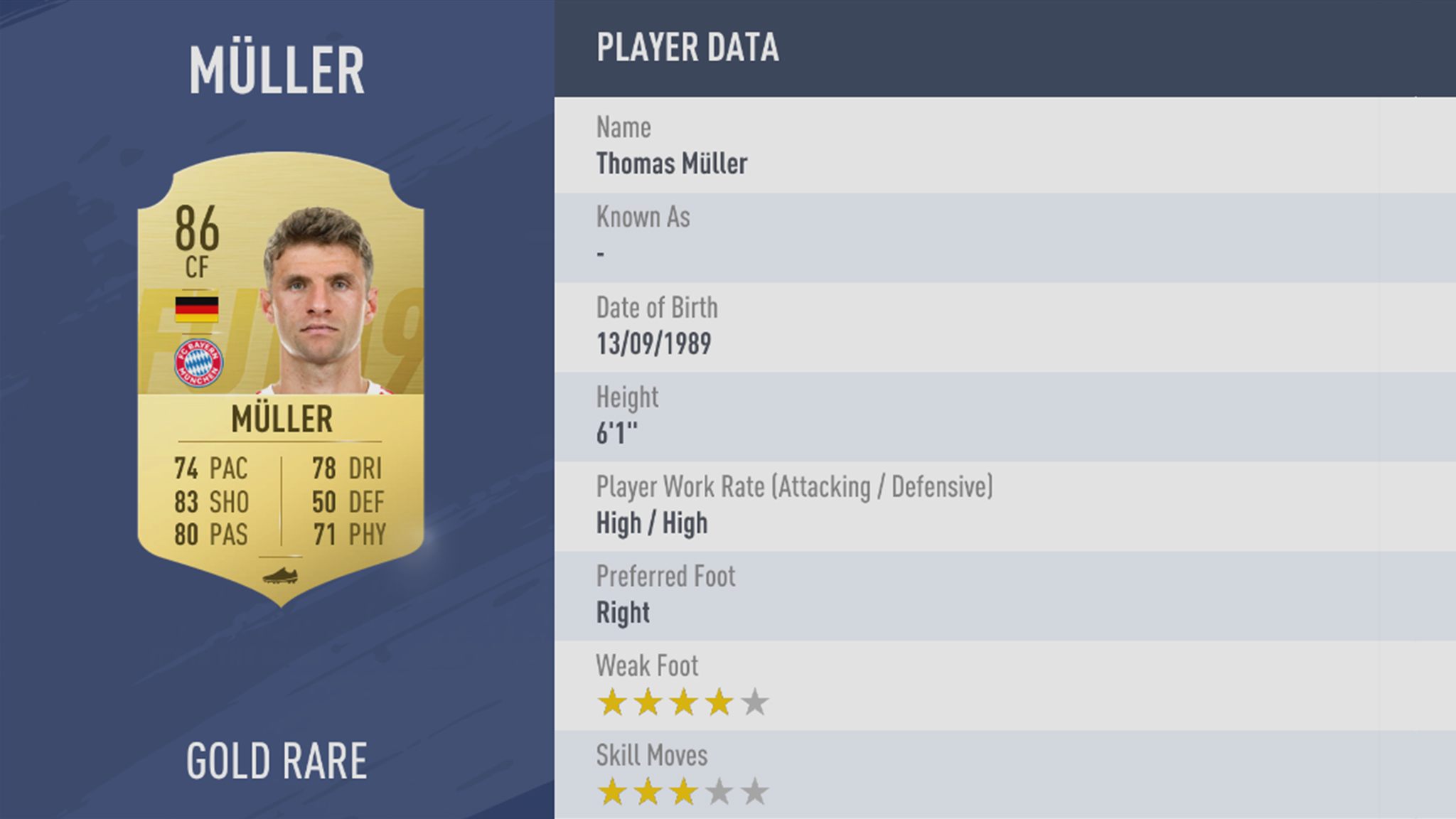 FIFA19 tile large 67 Muller lg