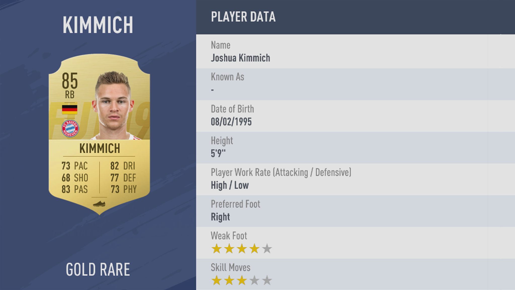 FIFA19 tile large 93 Kimmich lg