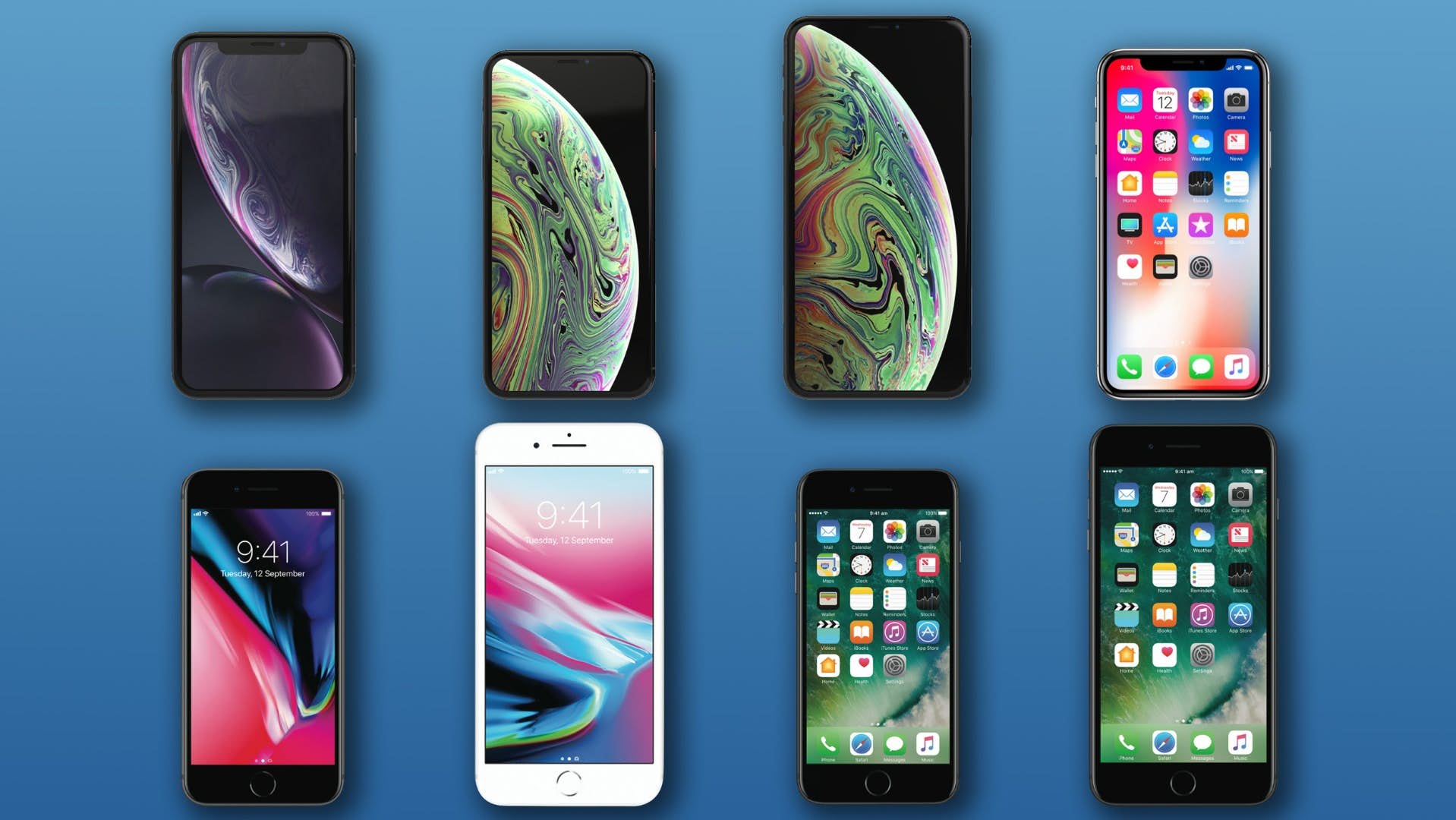 iPhone Xr, Xs, Xs Max, X, 8, 8 Plus, 7 ve 7 Plus karşılaştırması