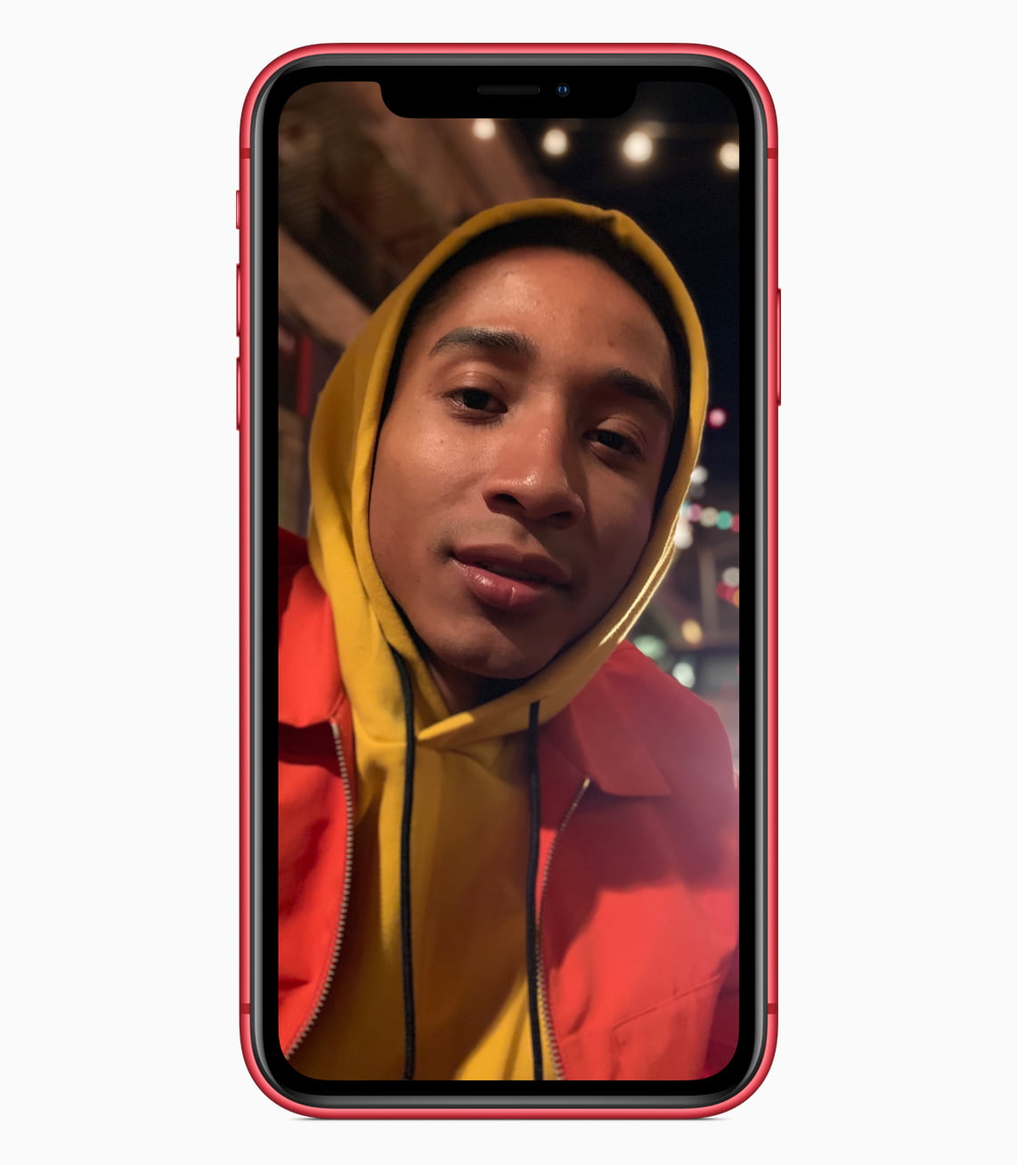 iPhone XR portrait red 09122018
