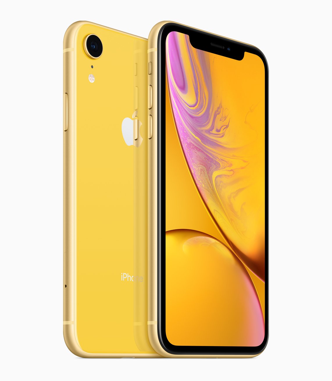 iPhone XR yellow back 09122018