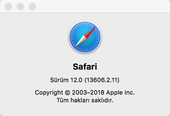 macOS için Safari 12