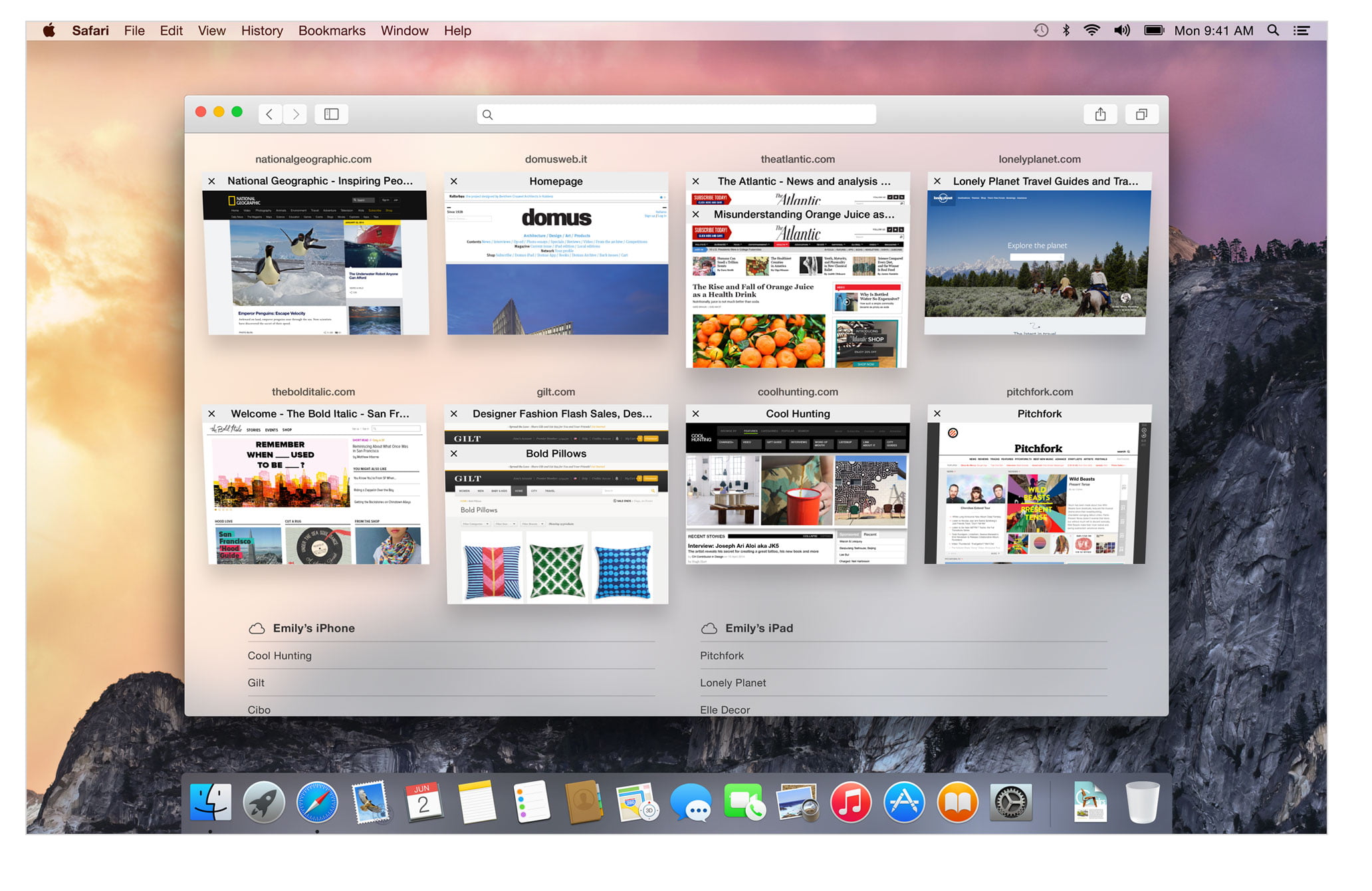 os x yosemite