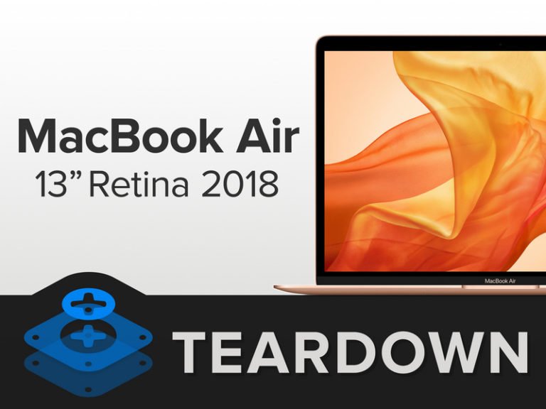 MacBook Air 2018 parçalarına ayrıldı!