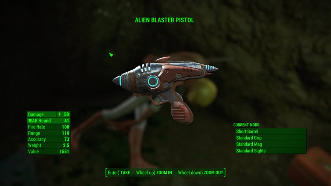 Alien Blaster Pistol