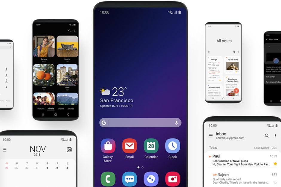 Galaxy S9 için Android 9.0 Pie