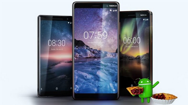 Nokia 3, Nokia 5 ve Nokia 6 için Android Pie