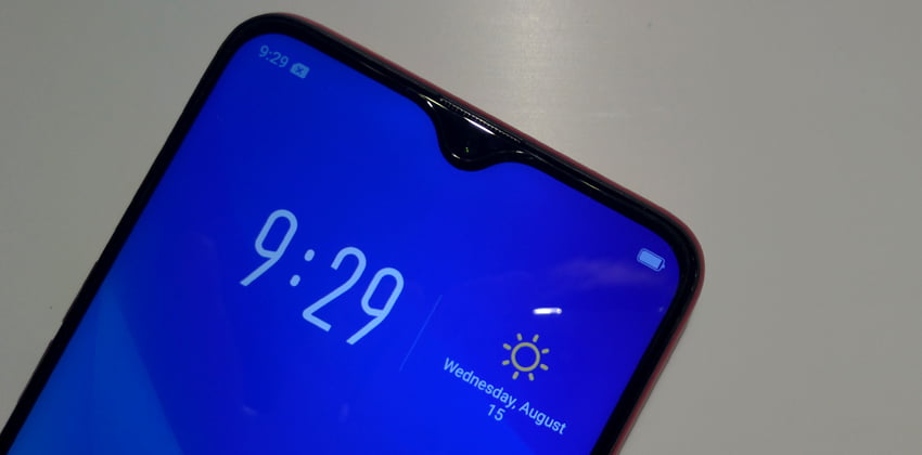 OPPO F9 PH Waterdrop notch