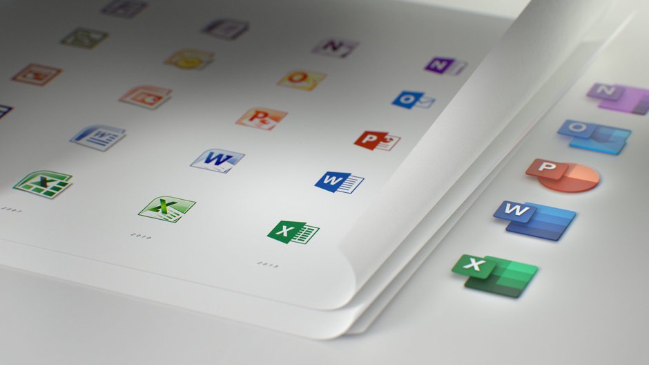 Office app icons