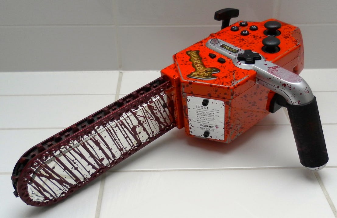 Resident Evil 4 Chainsaw Controller