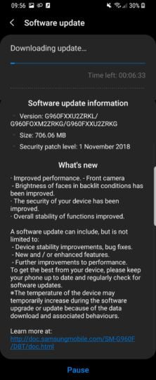 Galaxy S9 için Android 9.0 Pie Beta 2 çıktı! 2 Galaxy S9 için Android 9.0 Pie Beta 2