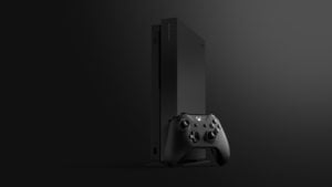 xbox one x project scorpio edition render