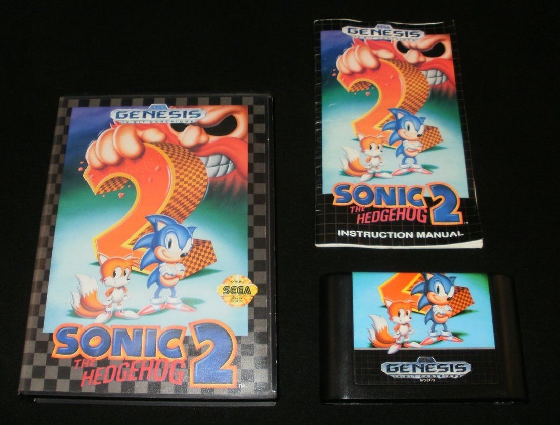 Sonic The Hedgehog 2 Genesis