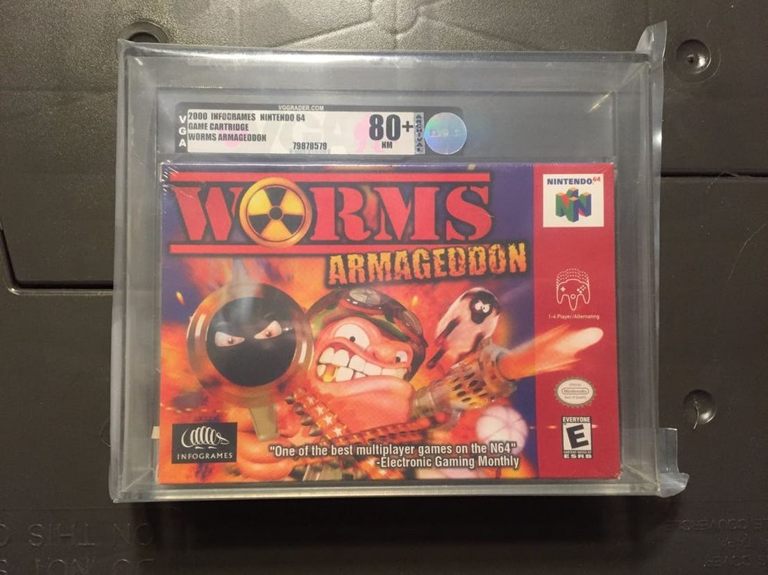 Worms Armageddon N64